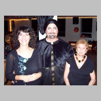 Halloween 2009 at Lioudmila's. Ines, Brian and Ine's Spanish friend.jpg